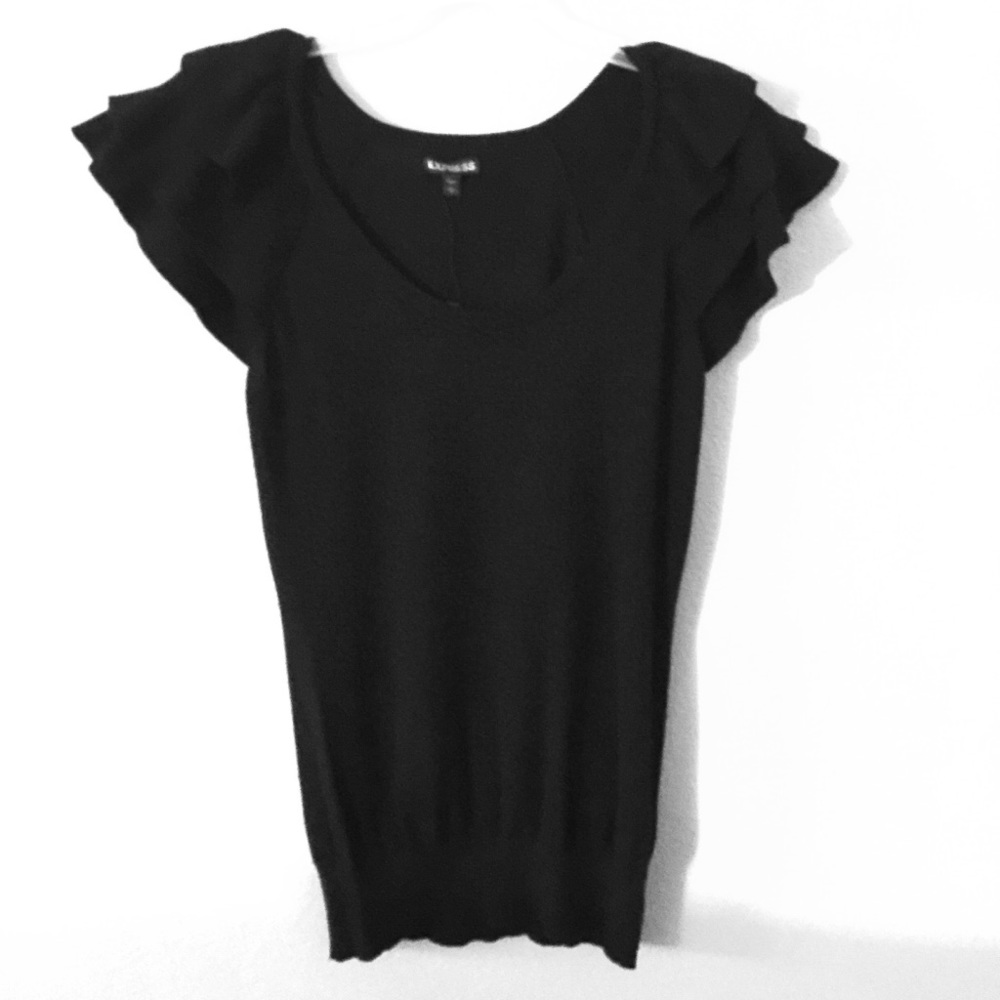 Express black sweater